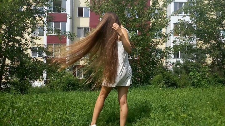 Long Hair in the Park
