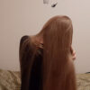 Irina's Gentle Hair Play in Bed - Image 9