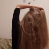 Irina's Gentle Hair Play in Bed - Image 3