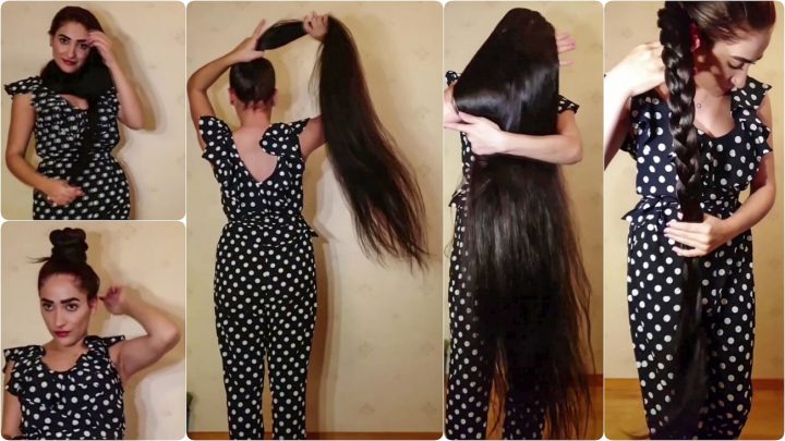 Nahed's Hair Play: The Art of Styling Super Long Mane!
