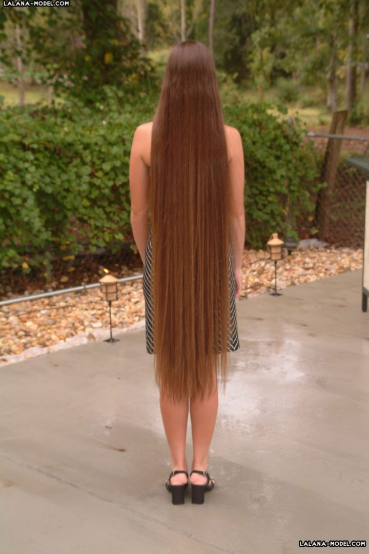 Lalana Original Photo Set with her Long Hair 💎 2002 Part. 1 - Image 8